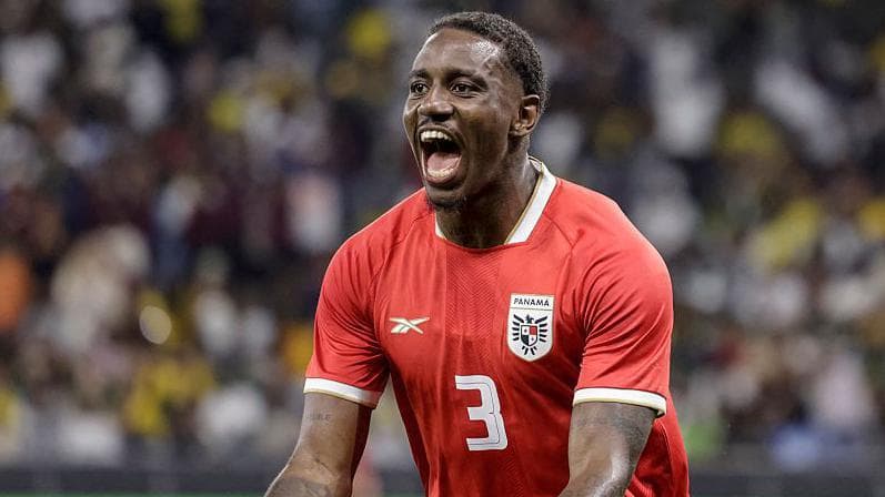 Norwich's Cordoba scores first international goal