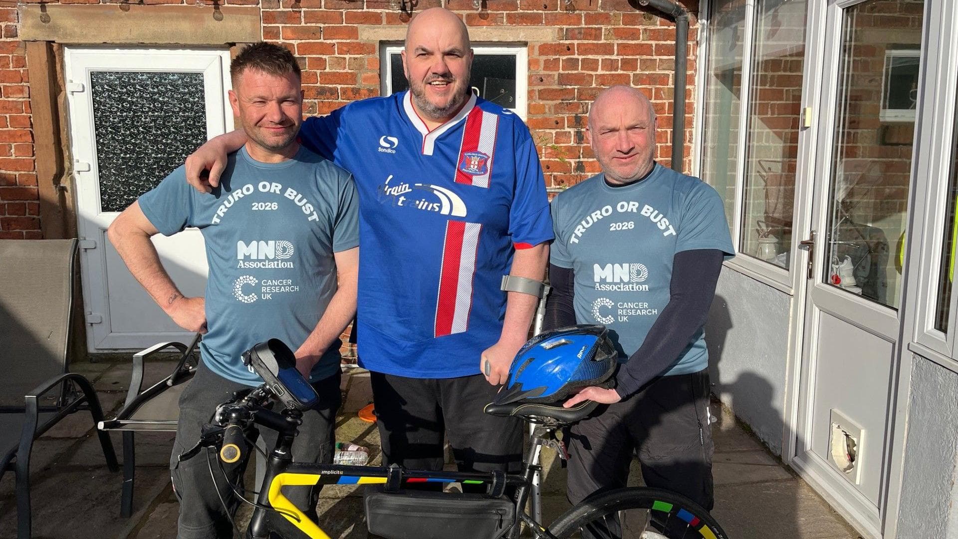 Football fans to cycle more than 500 miles to game