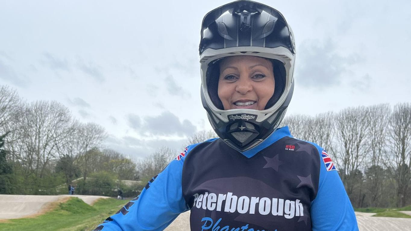 Woman who took up BMX at 41, excited for club licence