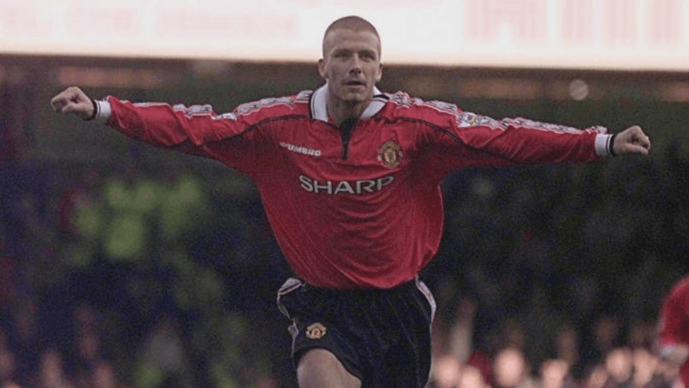 David Beckham's 1999 Man Utd shirt sells for £10k