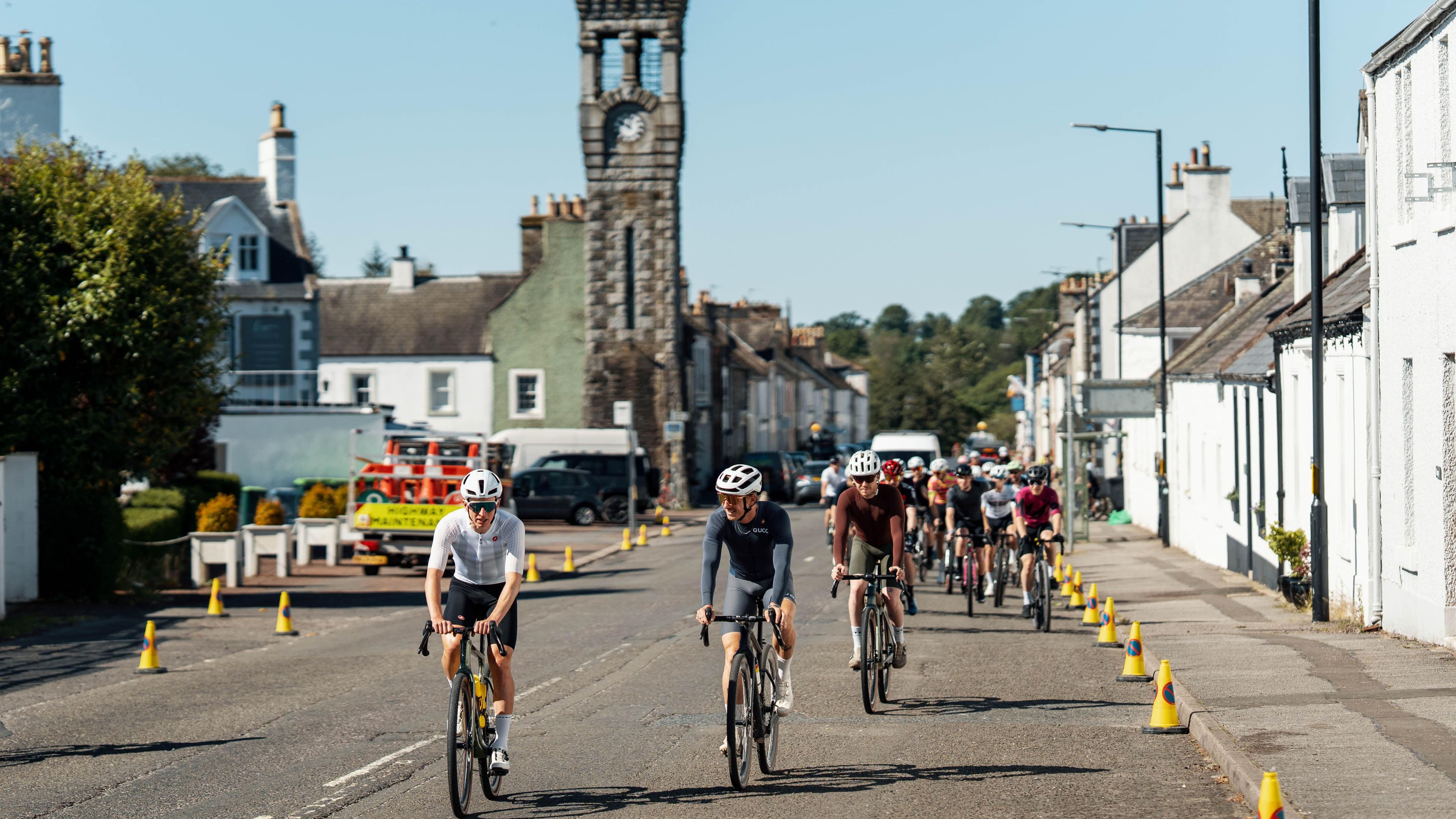 How an invasion in high-end lycra boosts our town