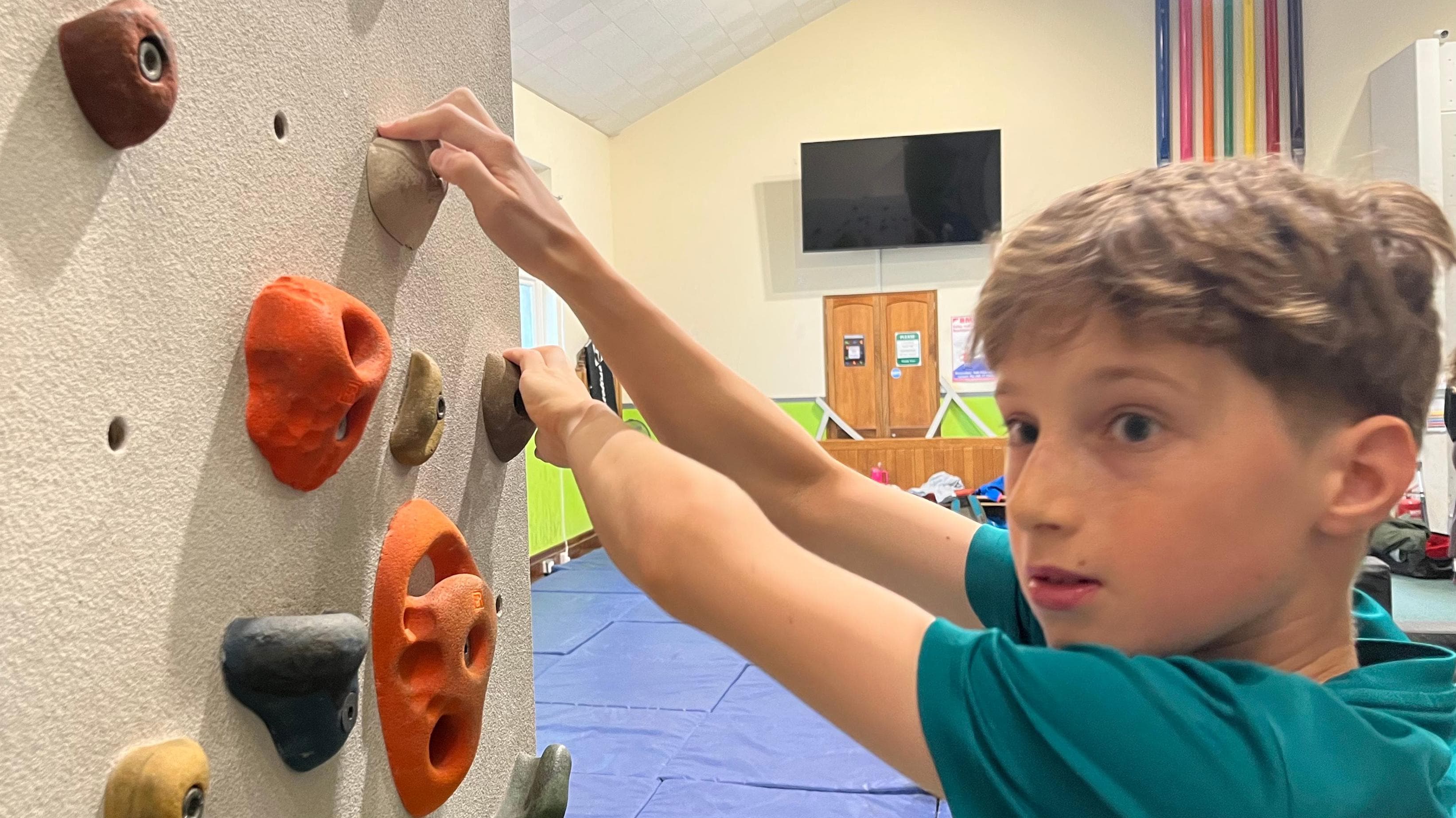 Teenage climber earns place on training programme