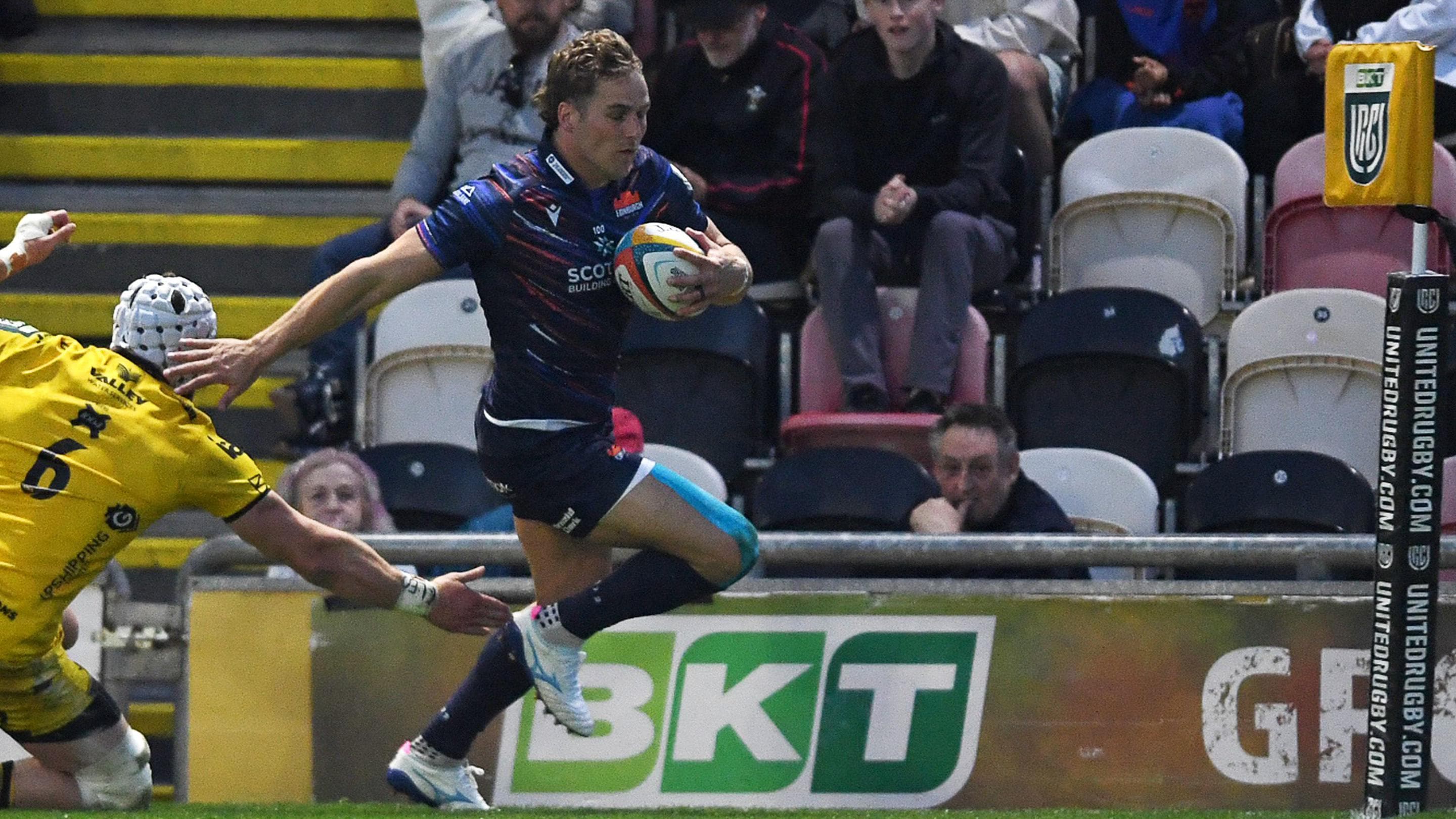 Edinburgh beat Dragons as Van der Merwe shines on return