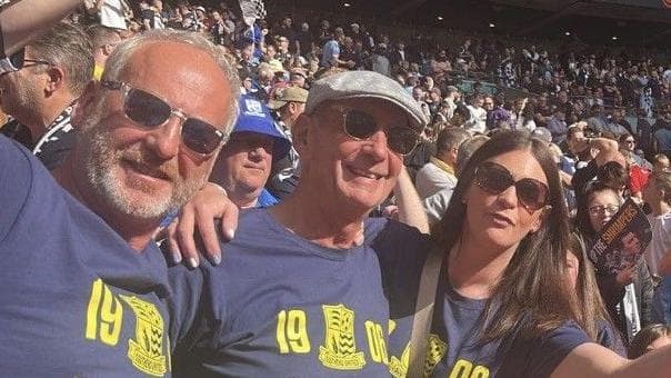 Dad who ditched holiday is plotting Wembley comeback