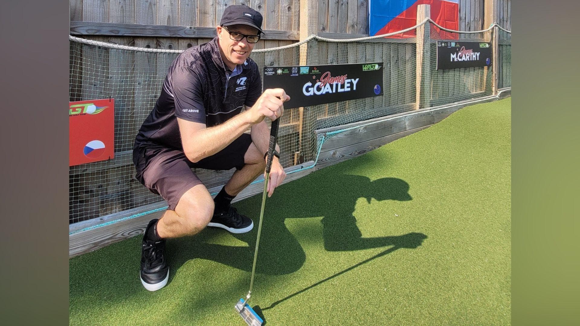 'I've become a minigolf international at 46'