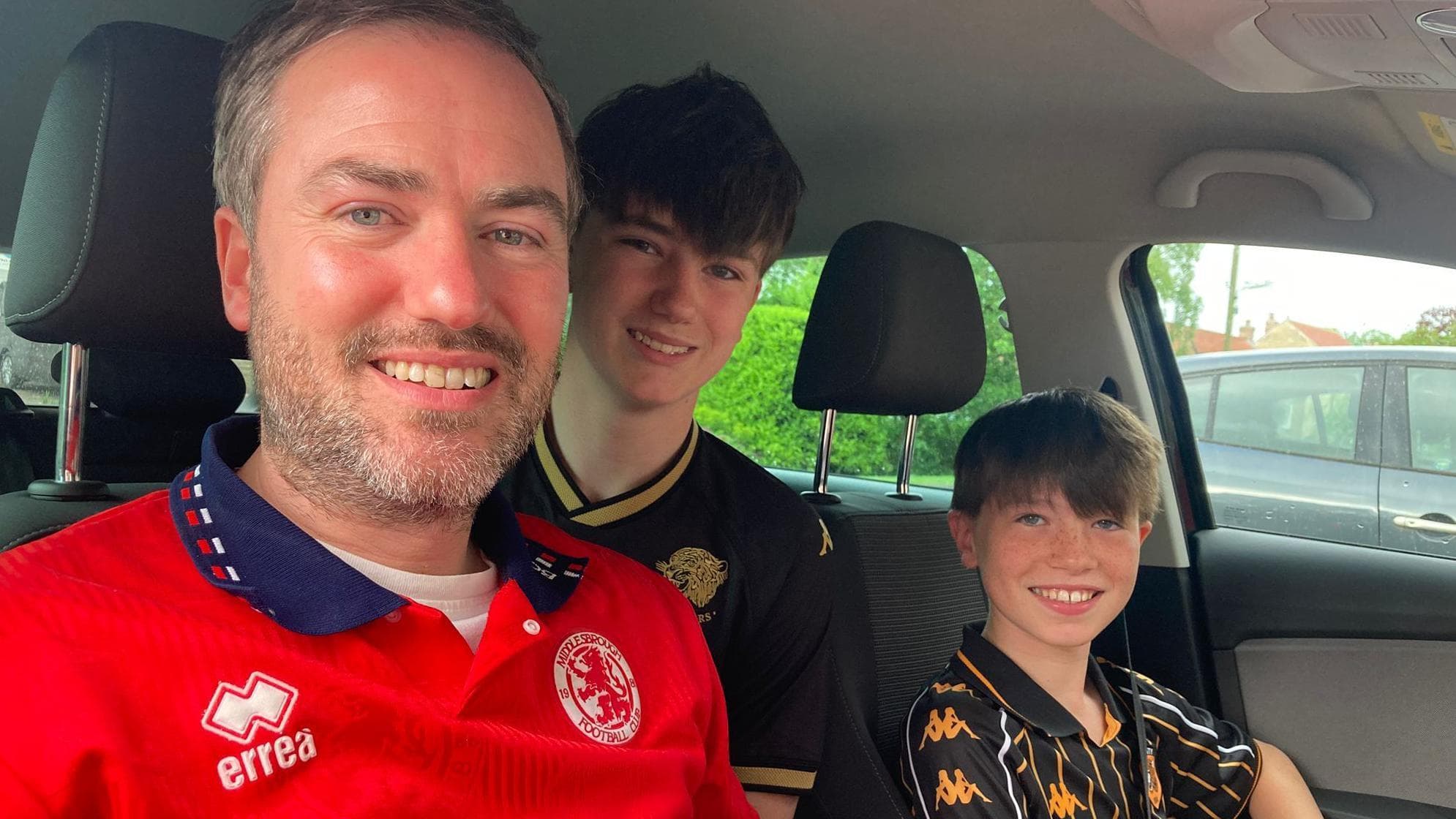 'Here we go!' Hull City fans en route to Wembley