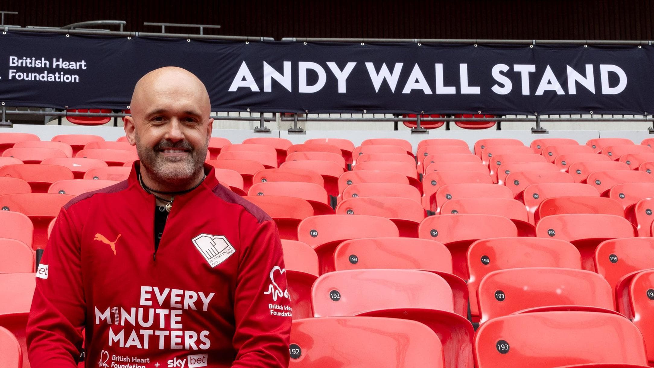 Fan whose life was saved gets Wembley honour