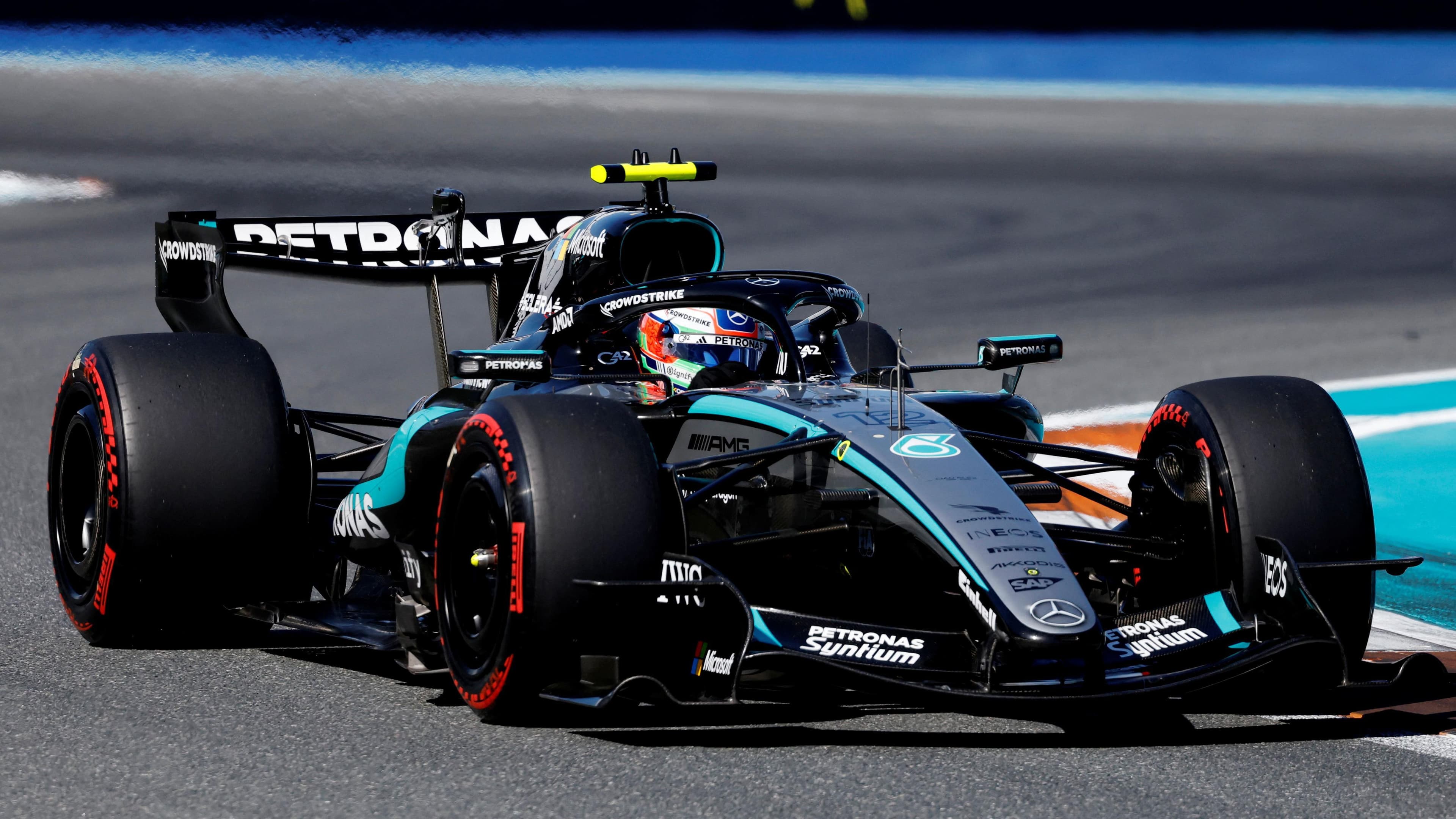 Antonelli takes Miami pole from Verstappen