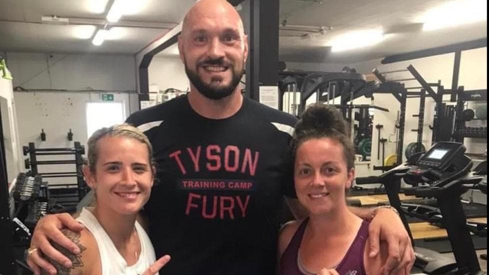 Tyson Fury's move to island 'inspires young boxers'