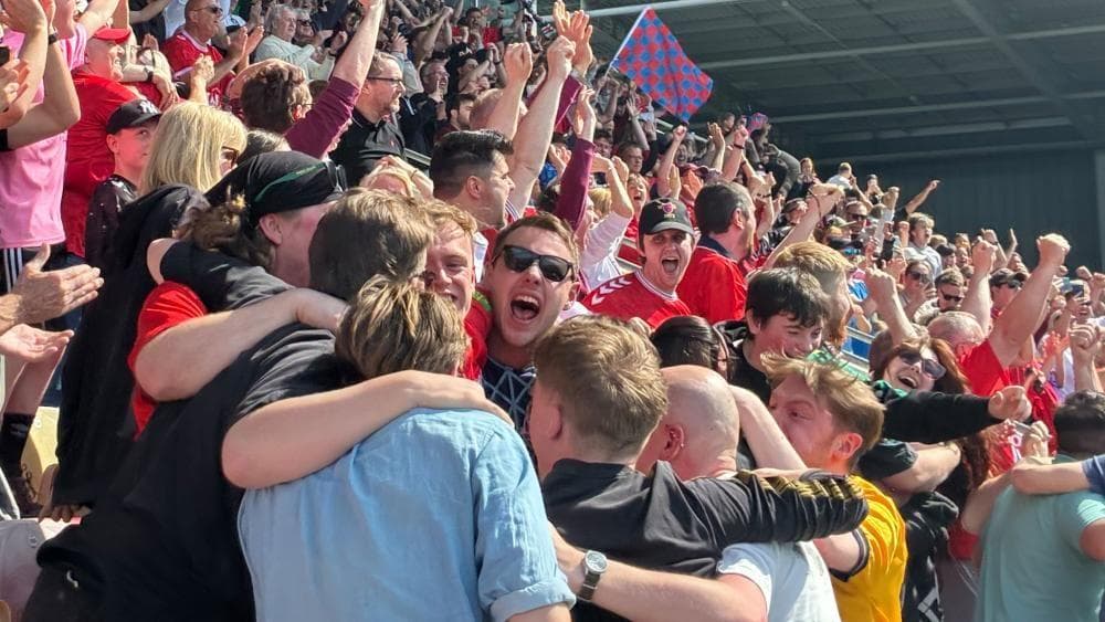 Fans 'sobbing in triumph' as York City promoted
