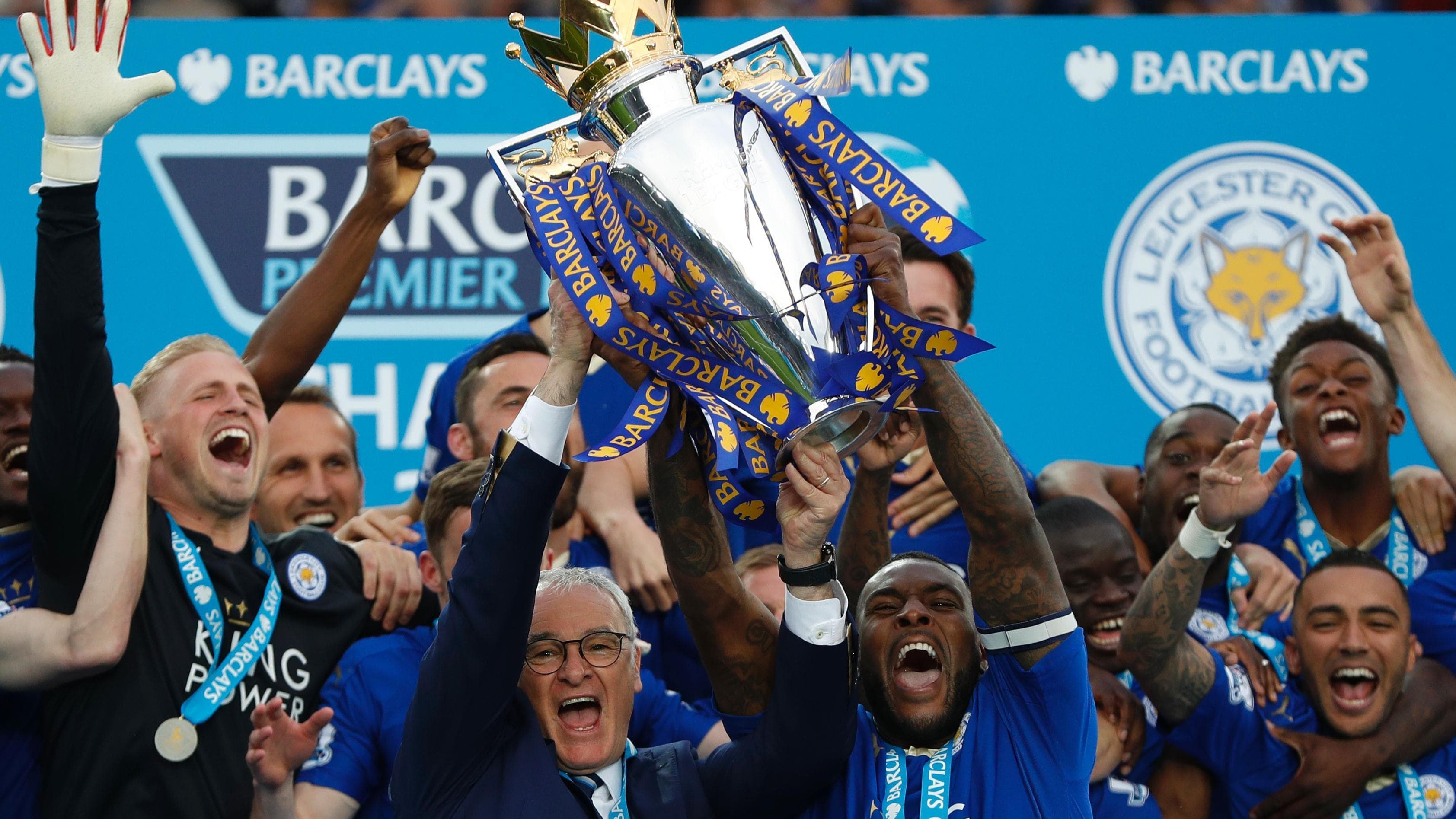 'We had to get a police escort to Jamie Vardy's party' - remembering Leicester's 5,000-1 title win