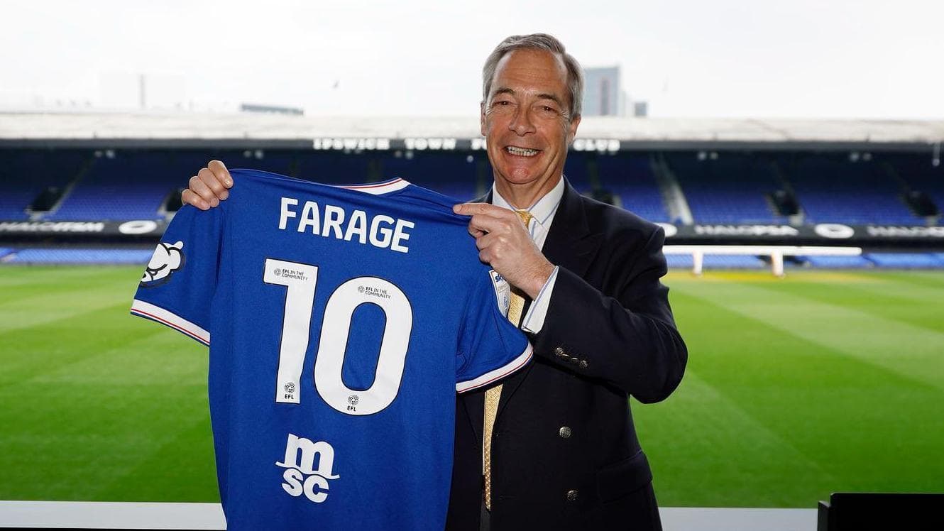 Club insists it is apolitical after Farage visit