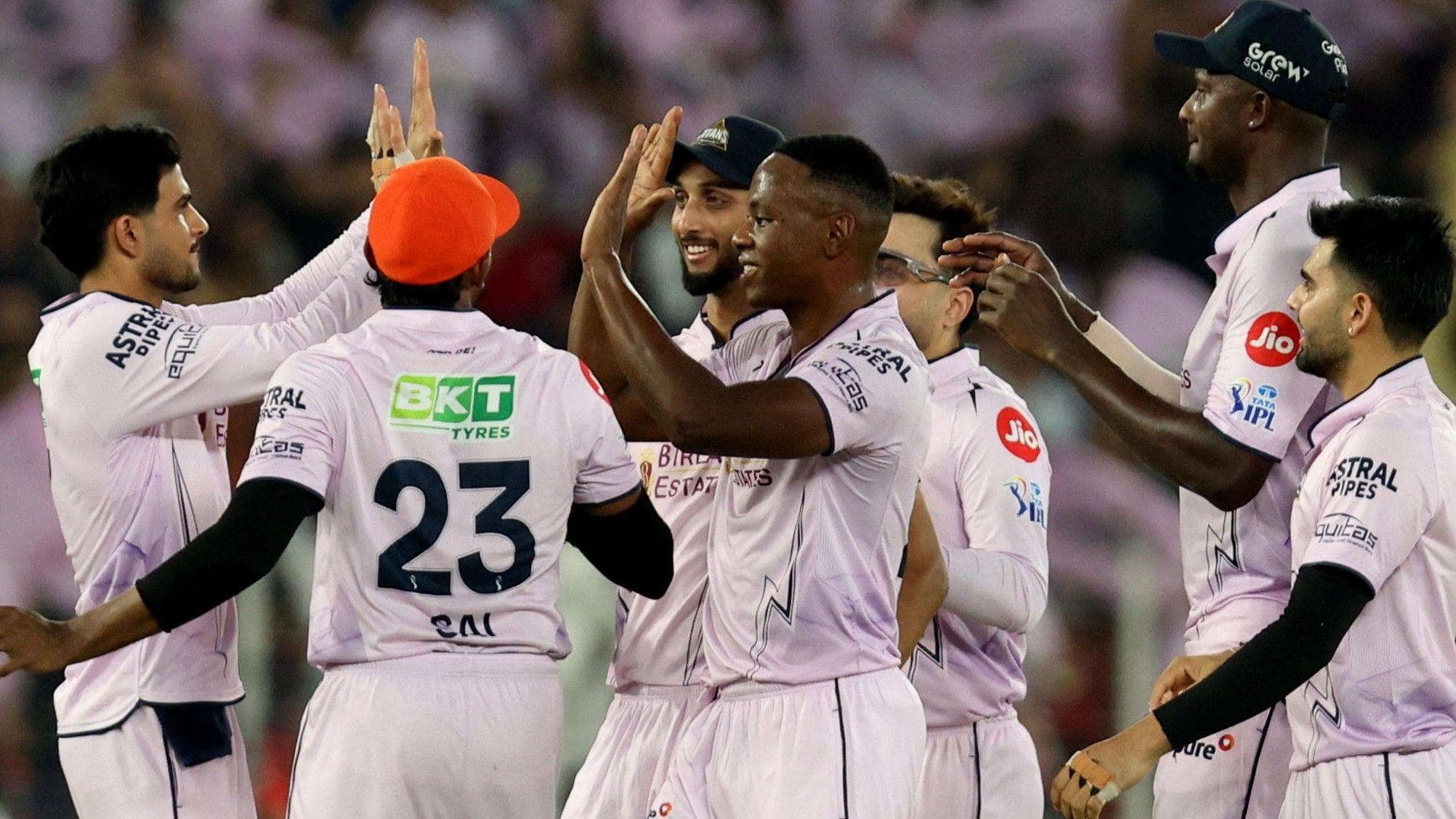 Rabada and Holder star as Gujarat Titans go top
