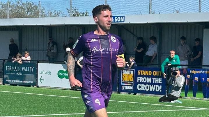 Guernsey FC seal play-off place with impressive 8-1 win