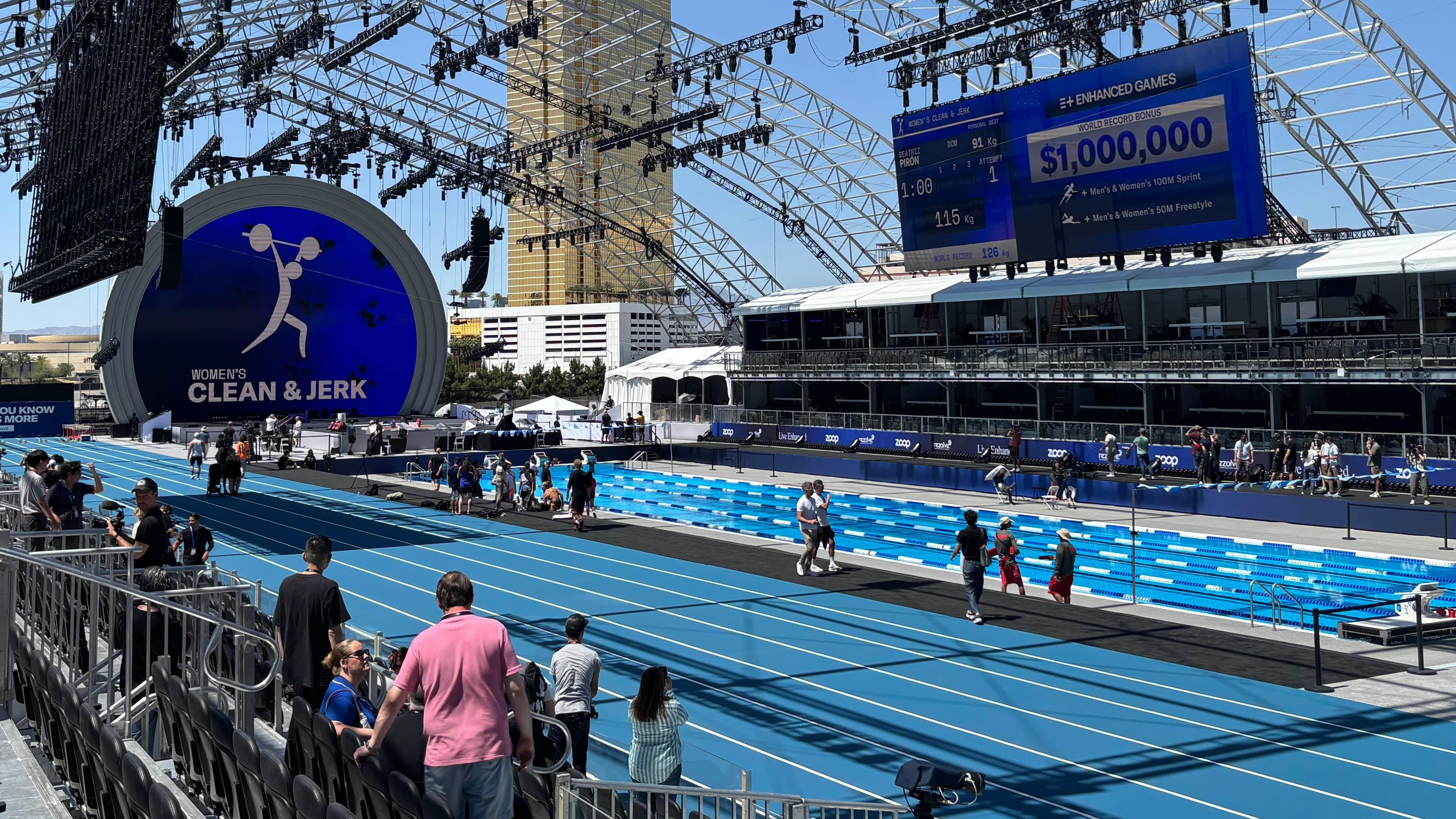 It's like the Olympics - except steroids are allowed