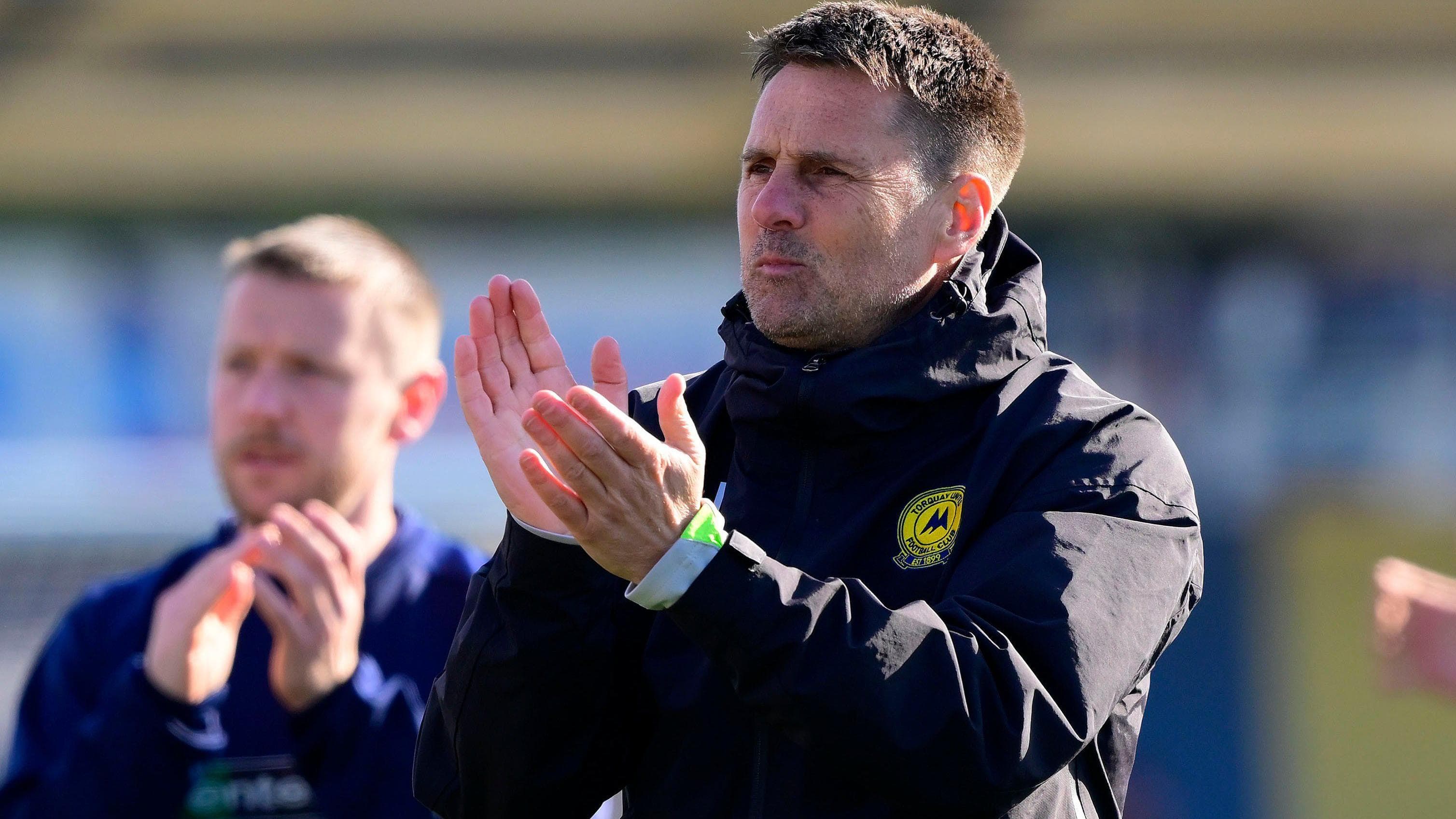 Torquay Utd 'fully focused' on play-off bid - Ball