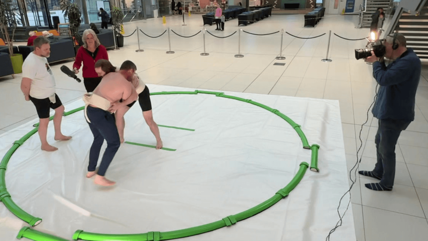 'I nabbed school-run dads to join my sumo club'