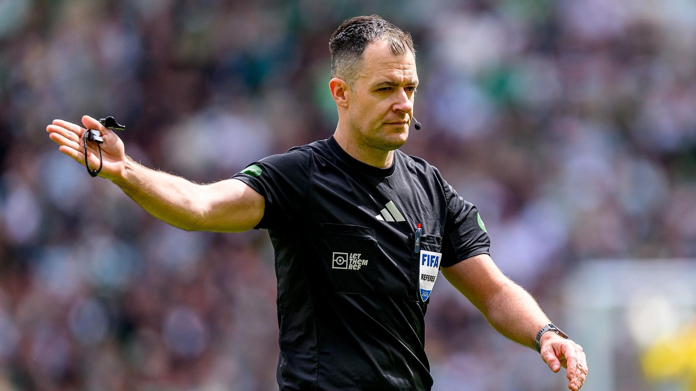 SFA 'fully support' referee Robertson & release Celtic Park audio