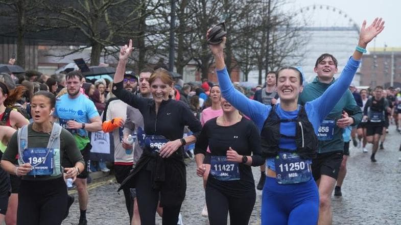 Elite Runner Surpasses Key Milestone Amid Stormy Conditions: Half Marathon Climbs to 10K Mark