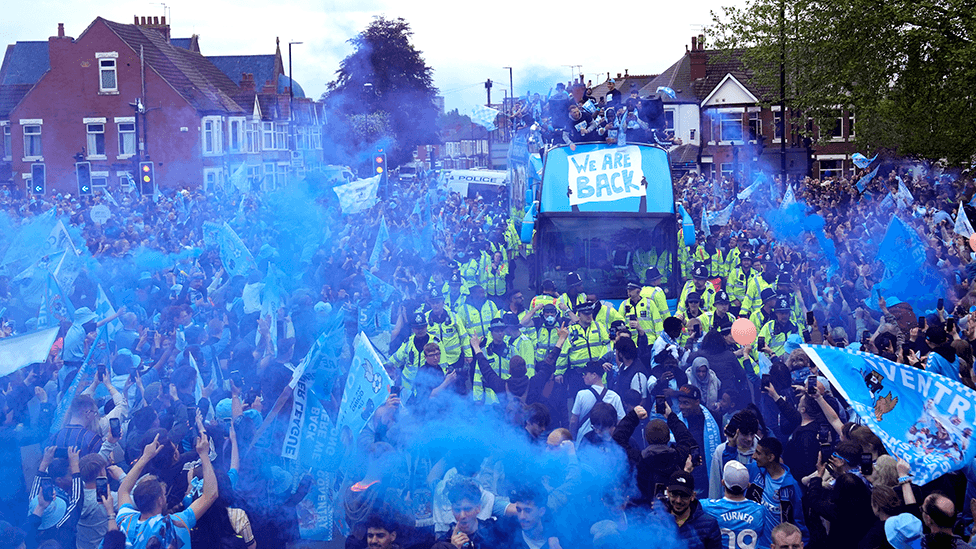 In Pictures: Relive Coventry City's promotion party
