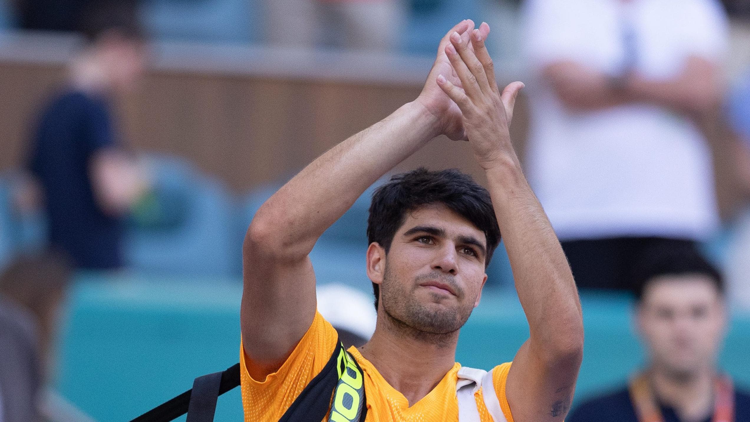 Why is Bernabeu hosting Madrid Open tennis stars?