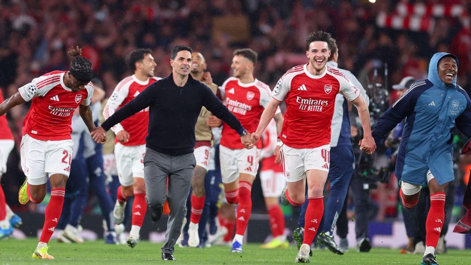 'A world away' from over-celebration