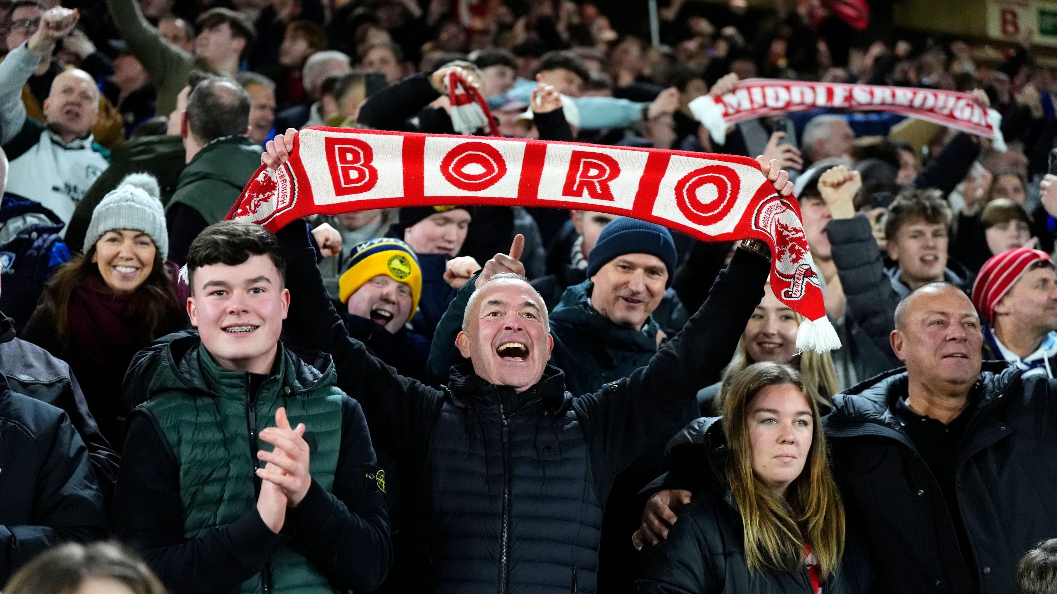 'It's a dream': Boro fans gear up for Wembley