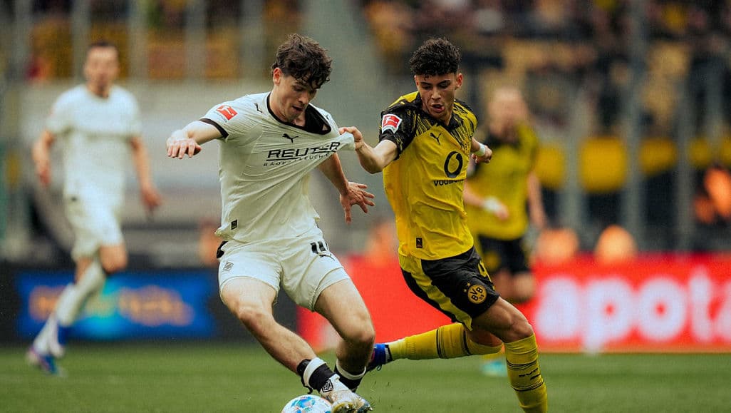 BVB suffer a late 1-0 defeat in Gladbach