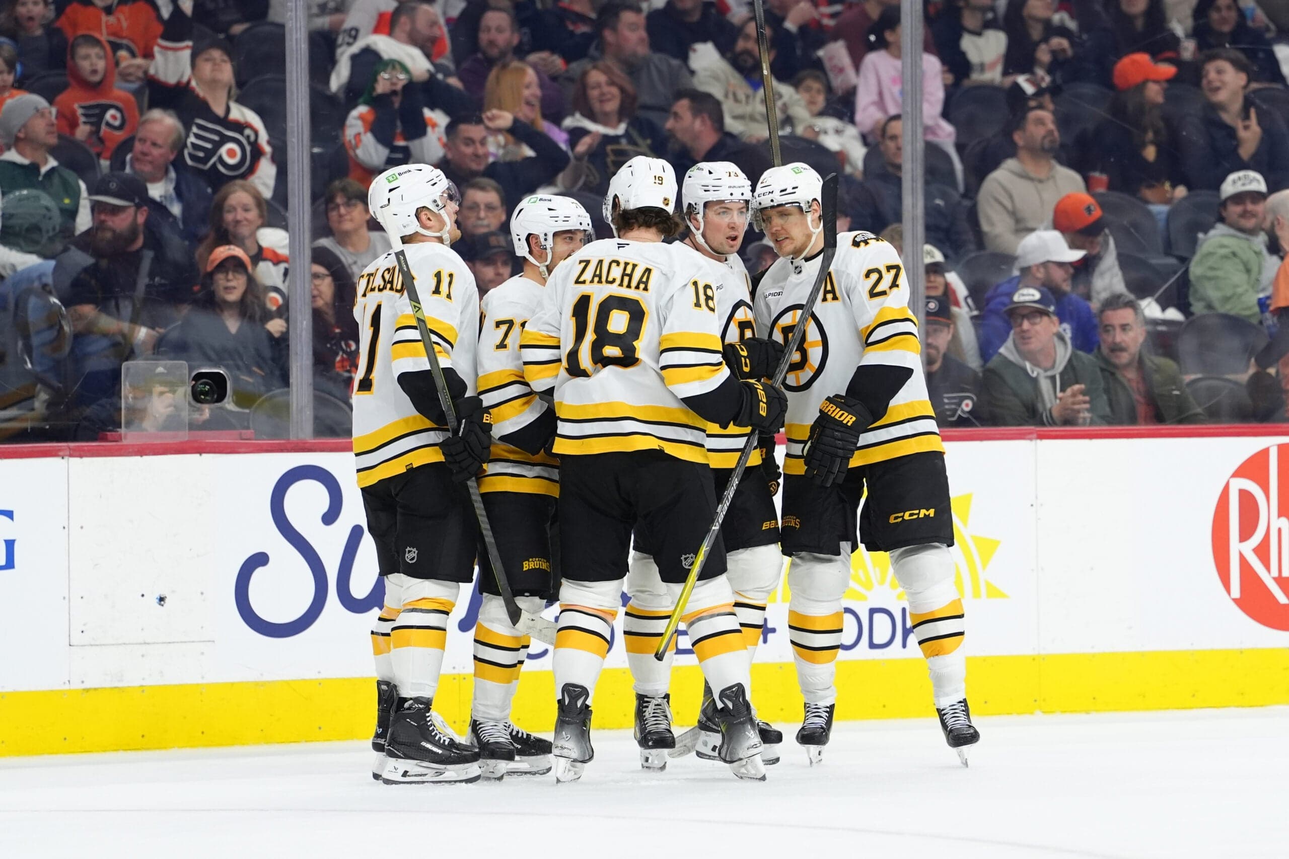 Bruins Relying on Leadership, Depth Entering Playoffs