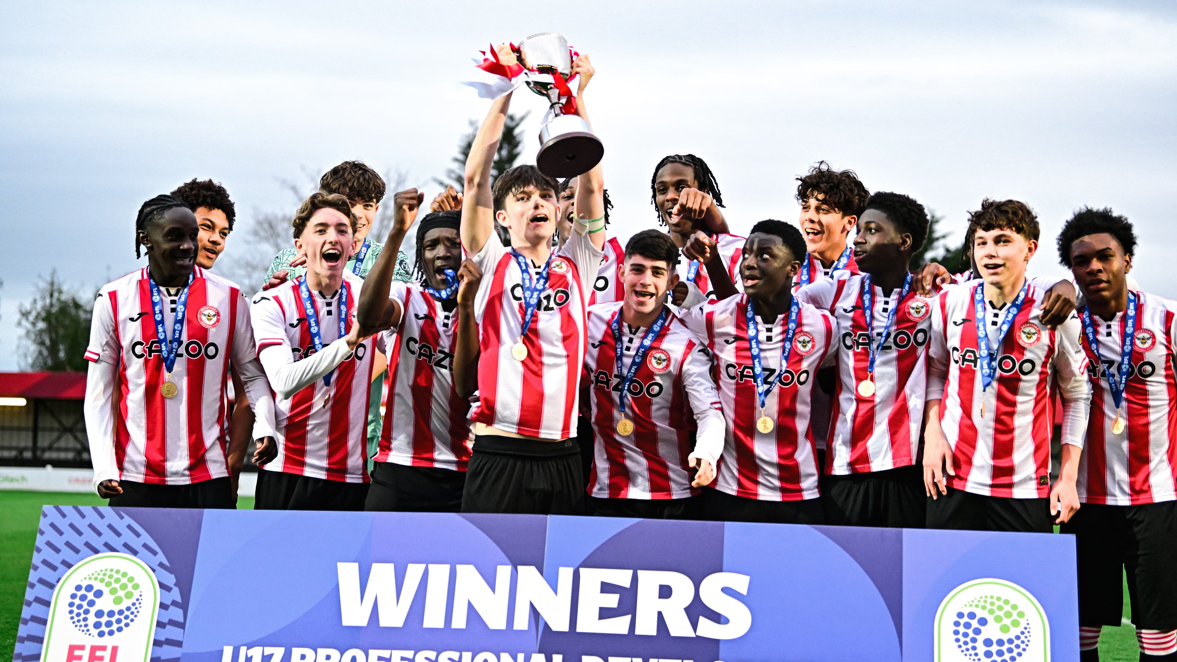Brentford U17 4 Bolton Wanderers U17 0: Nwosu brace as young Bees lift PDL Shield