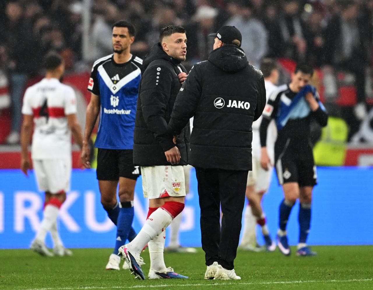 “I’m not a troublemaker” – Demirović apologises to Stuttgart coach Hoeneß after win over HSV