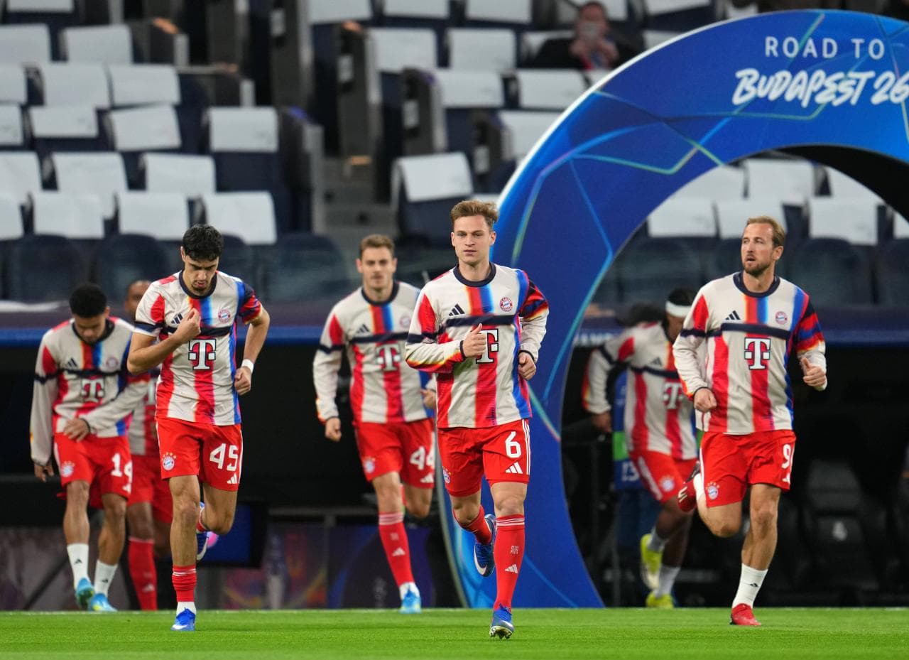 Confirmed lineups: Bayern Munich vs. Real Madrid