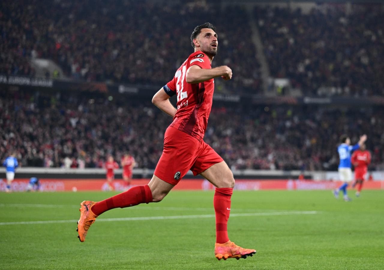 Ginter and history-maker Grifo send five-star Freiburg to first quarter-final