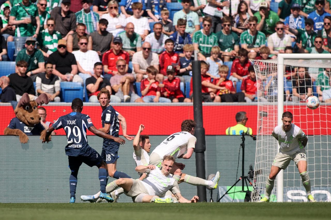 Hoffenheim edge past Werder to set up blockbuster final day in race for the top four