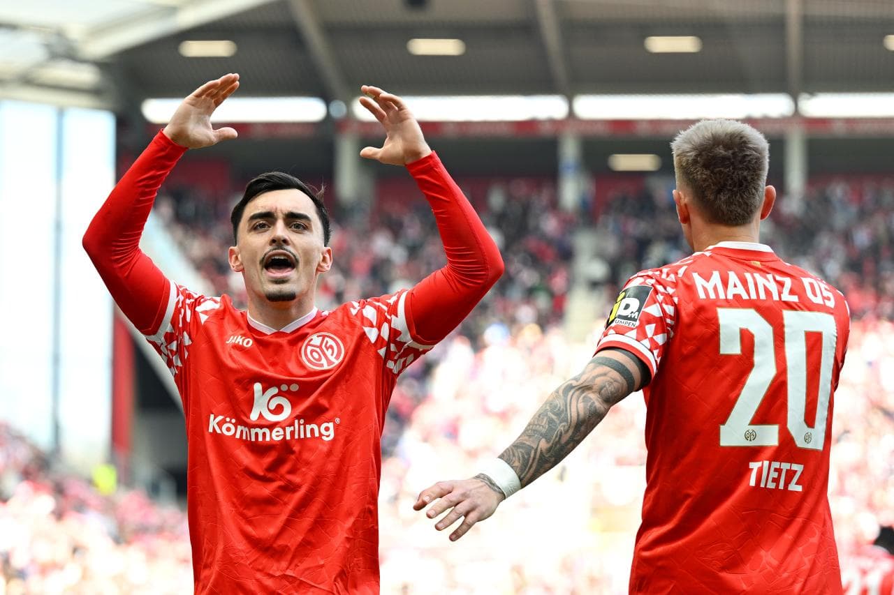 Thanks to a Nebel brace - Late drama seals crucial Mainz victory over Frankfurt