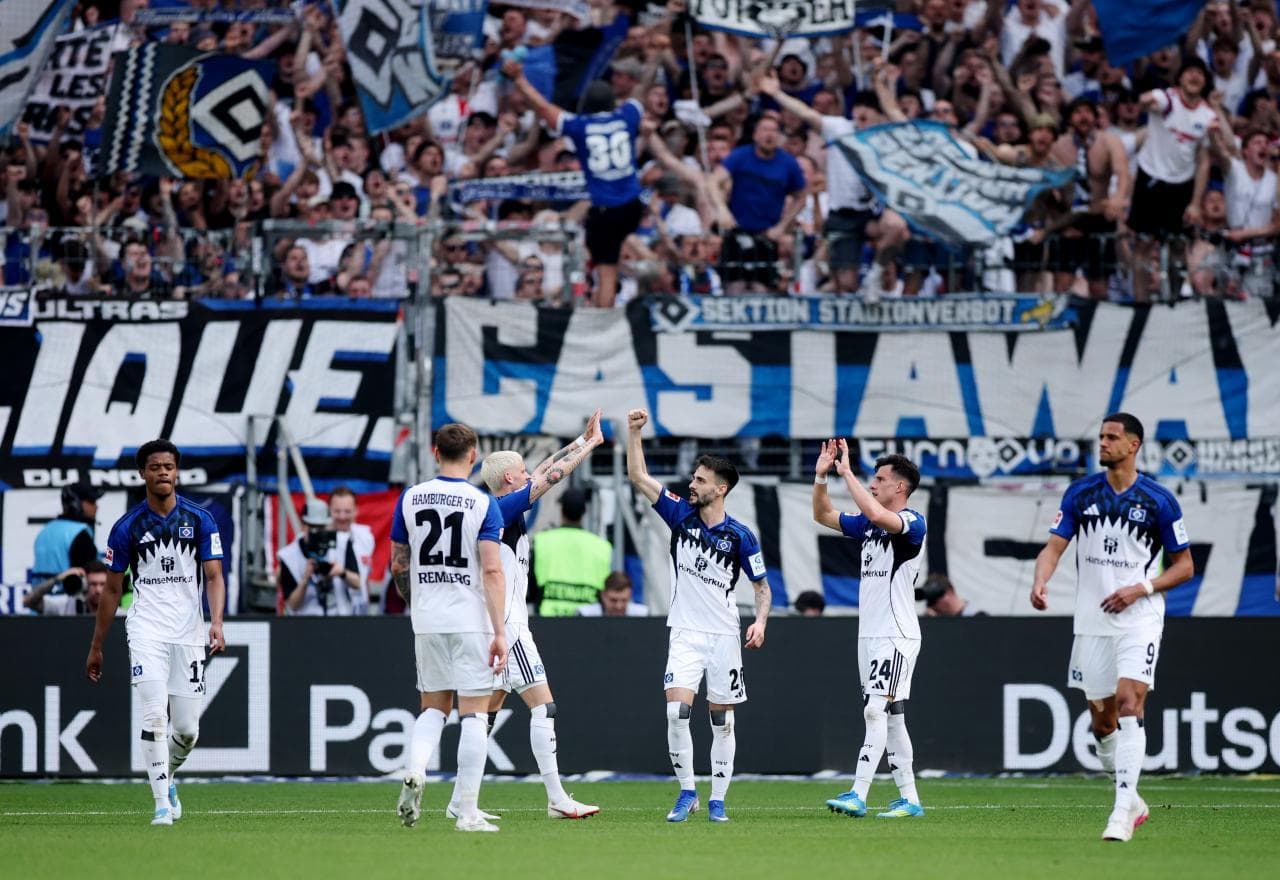 HSV step closer to safety with dramatic victory in Frankfurt