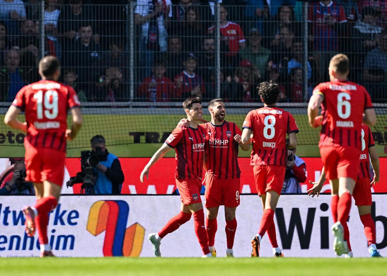 Honsak’s brace ends Heidenheim’s 15-game winless run