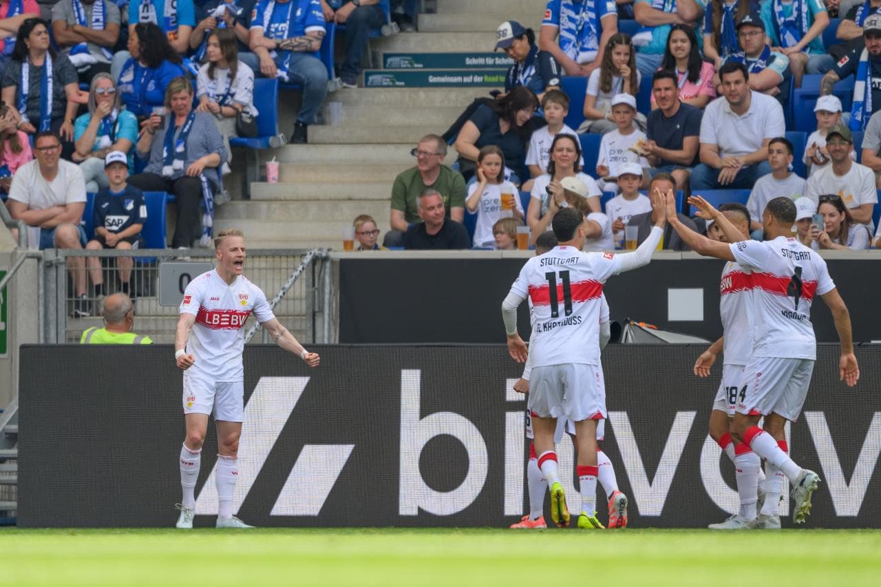 Last-gasp drama: Stuttgart snatch point in 96th minute against Hoffenheim