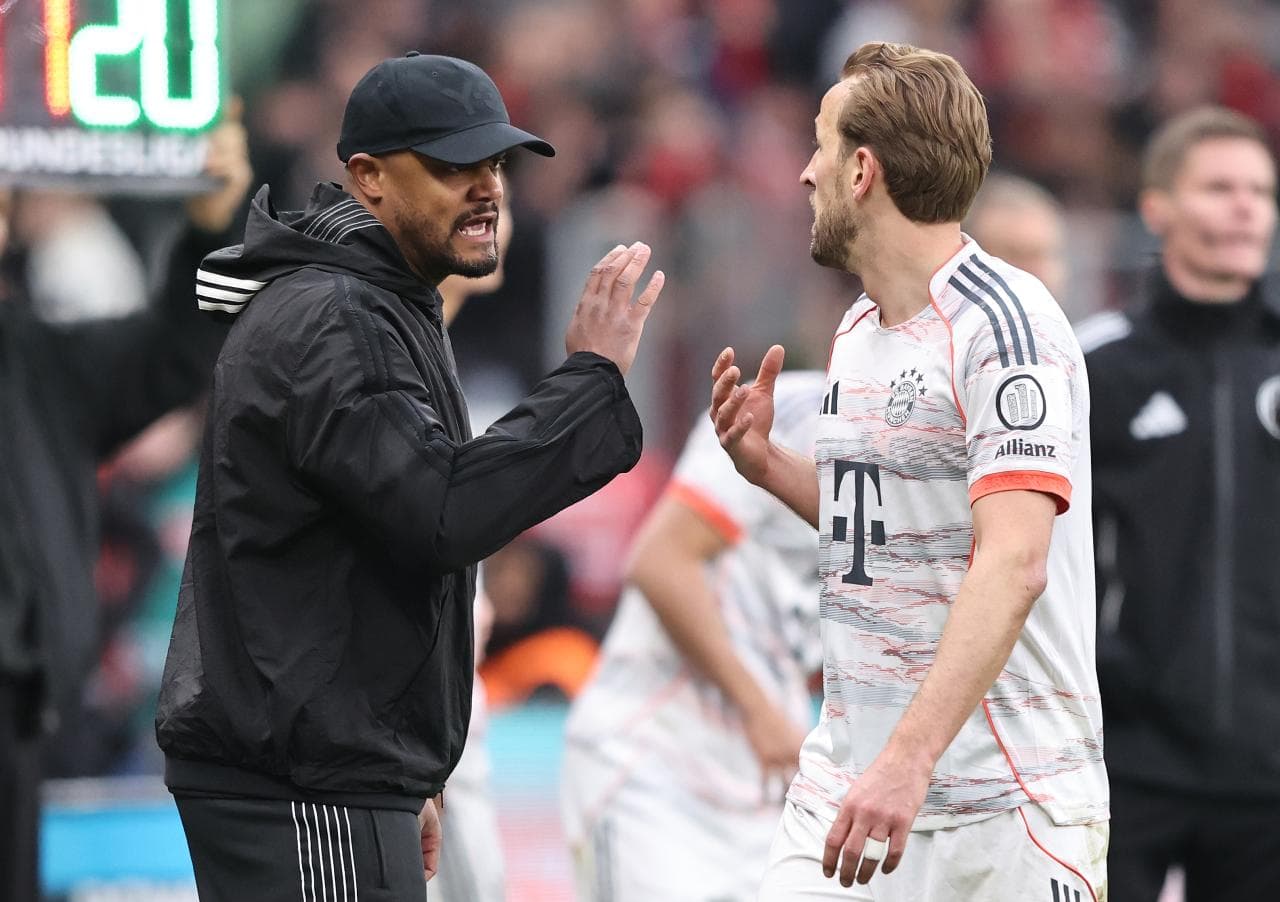 "I don't think he has lost his rhythm" – Kompany gives fresh update on Kane