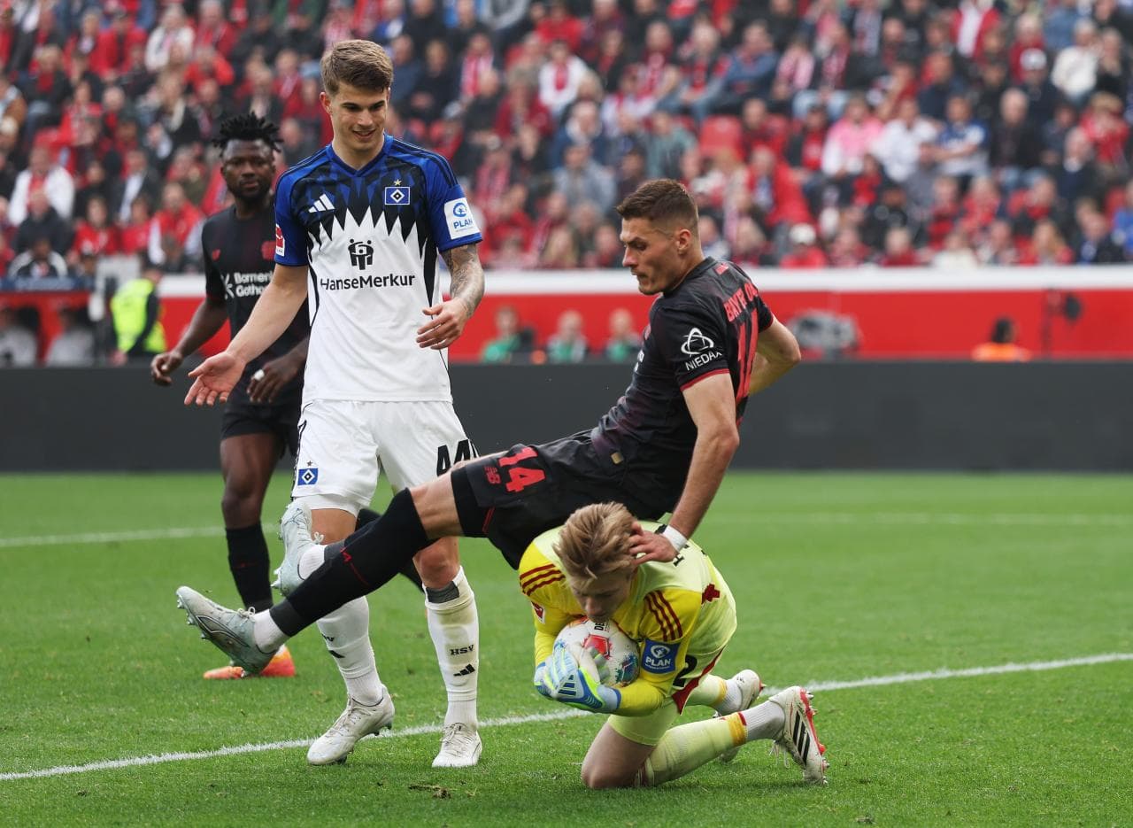 HSV Debutant Tangvik thwarts inefficient Leverkusen