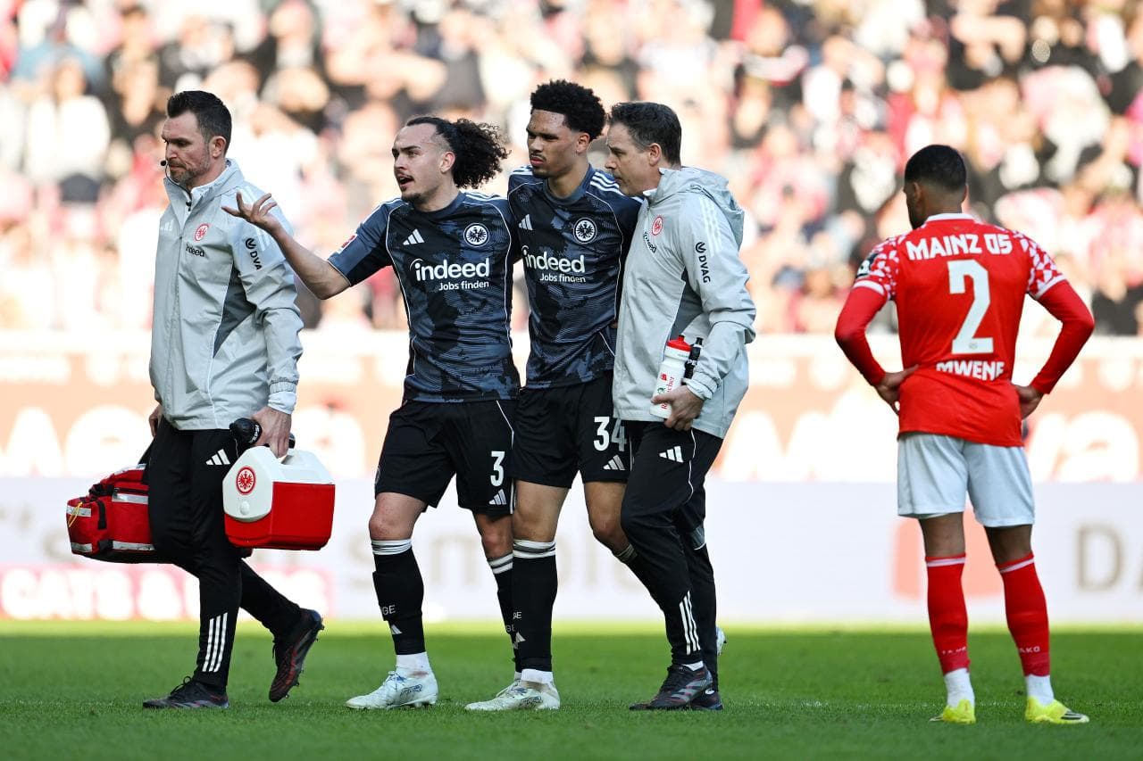 Eintracht Frankfurt defender expected to miss the rest of the season