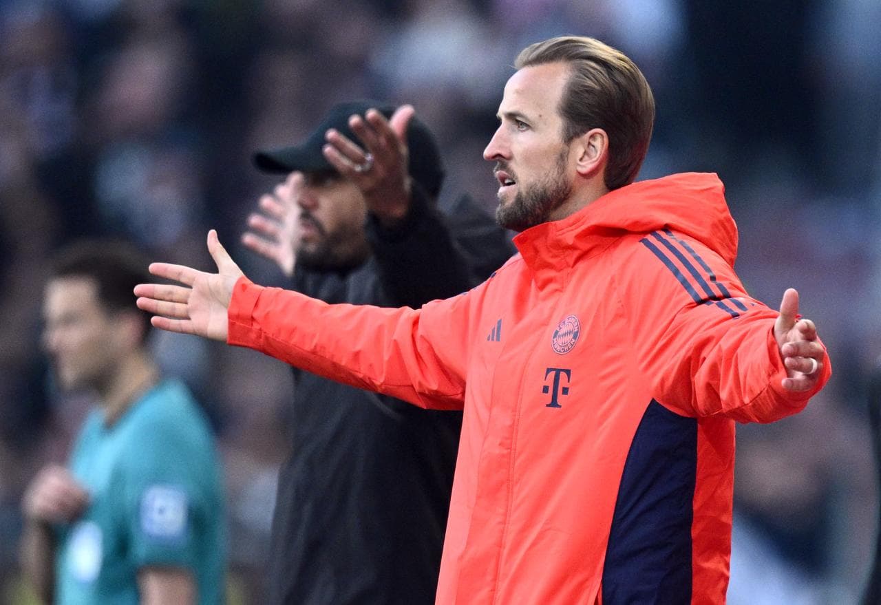 Kane and Gnabry in team training ahead of Bayern's second-leg clash with Real Madrid