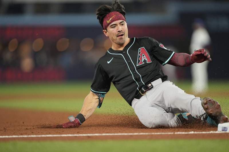D-backs’ Corbin Carroll gets third triple of 2026 MLB season, aims to break more records