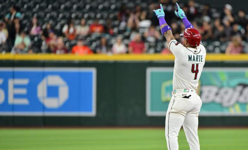 Can Ketel Marte stay hot at the plate after D-backs’ sweep over Giants?