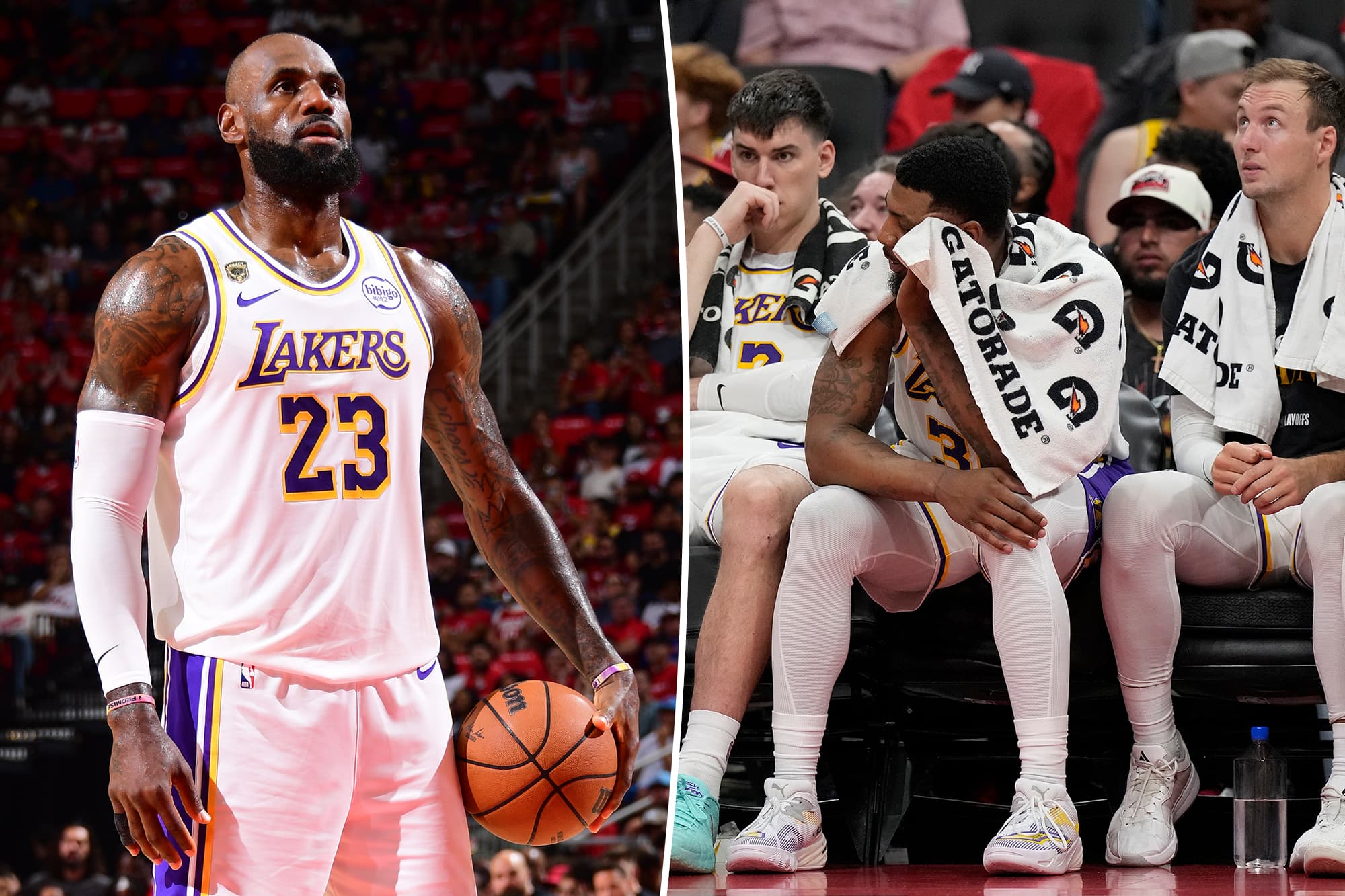 Lakers are old and after a grueling Game 3, it finally showed in Game 4