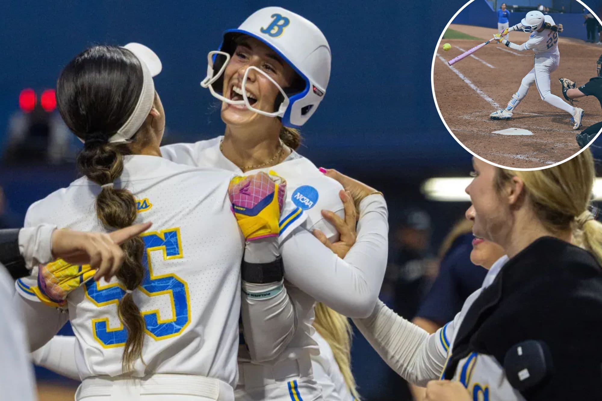 UCLA softball belts three homers to blow past Central Florida in Super Regional