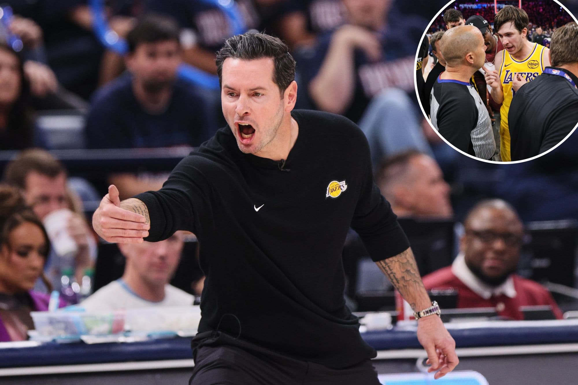 Lakers can’t cry over refs in Game 2 loss to Thunder: ‘Disrespectful’
