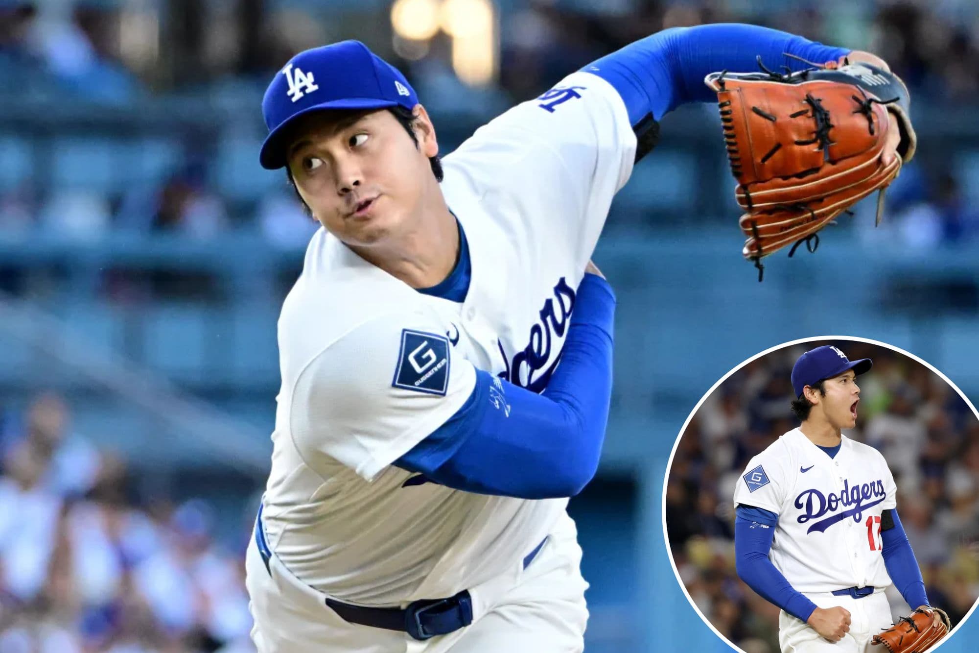 Dodgers’ offense backs up Shohei Ohtani’s latest gem in win over Giants