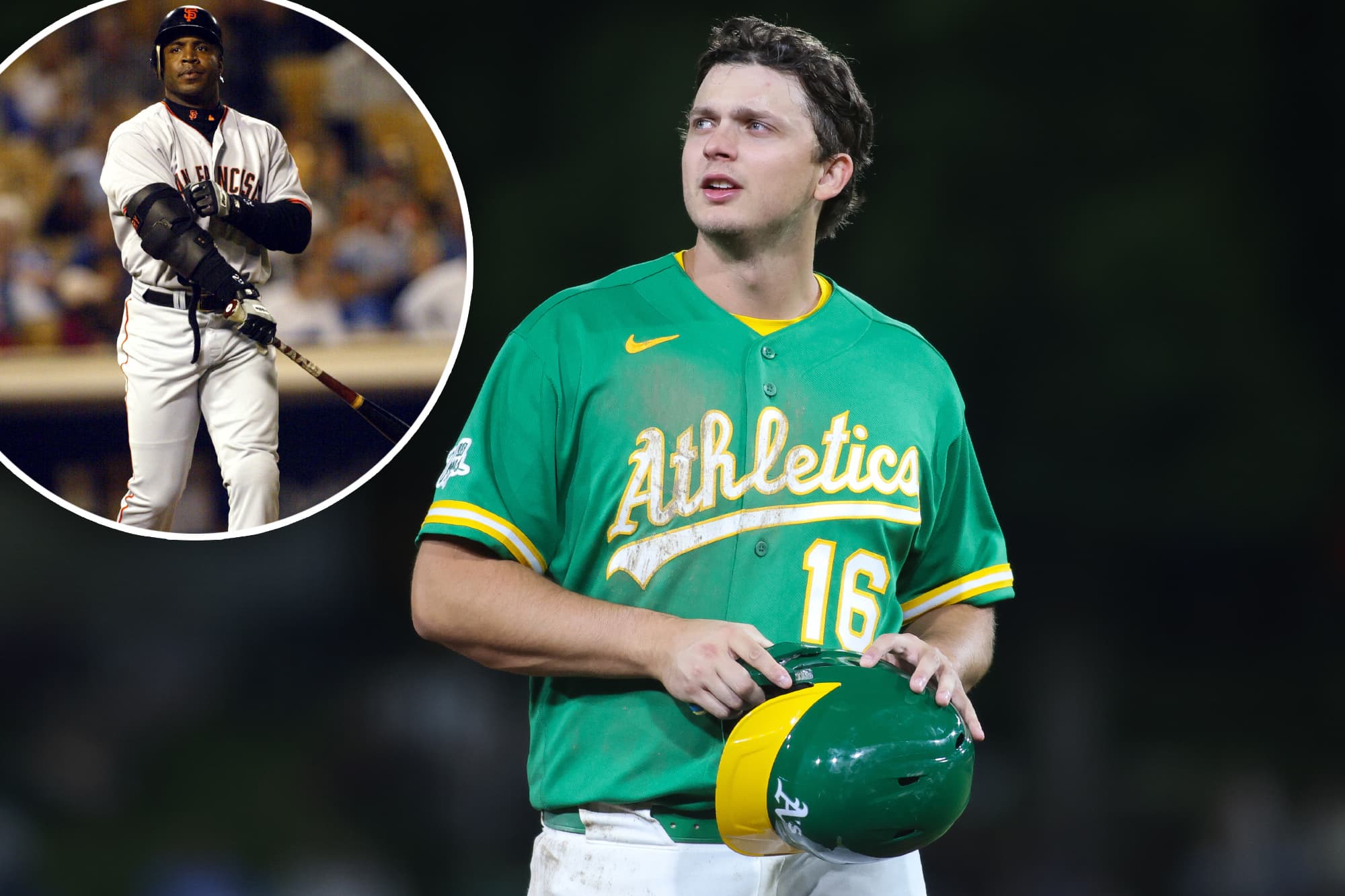 A’s first baseman breaks one of Barry Bonds’ modern records