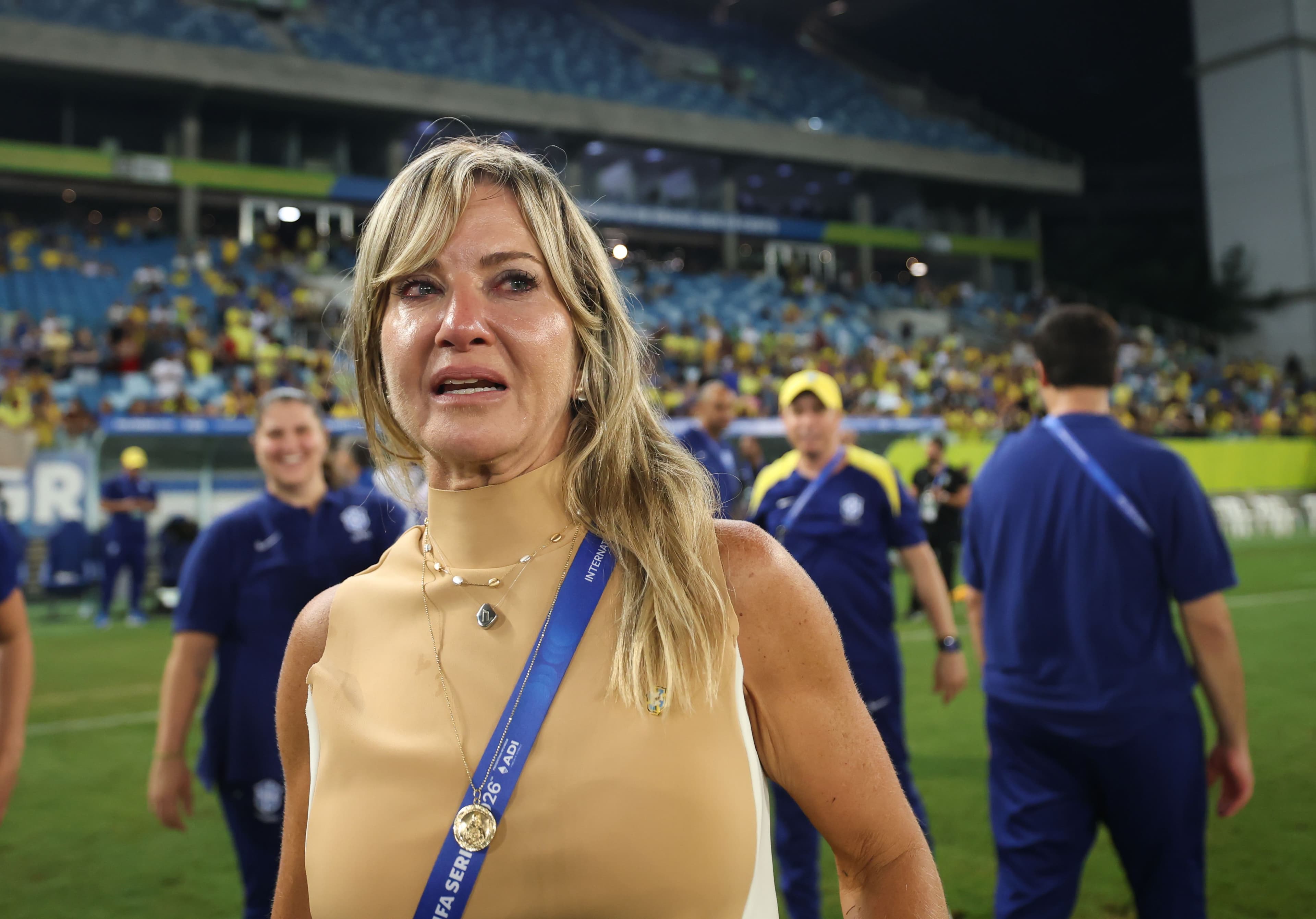 Cris Gambaré gets emotional over FIFA Series title